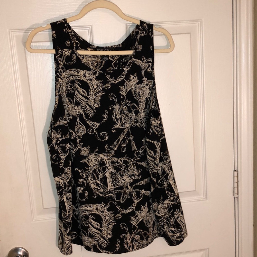 Black Sleeveless Top✨